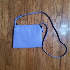 A New Day Crossbody Bag, 9"X7.5", Blue/Periwinkle